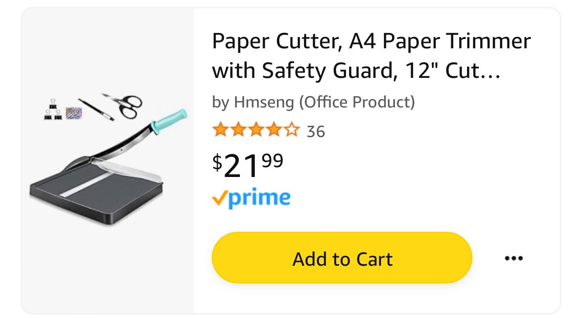 Tutorials and small group instruction are in full swing. I’d love to have this paper cutter to cut my warm up sheets and also my task cards. Any help would be appreciated. #clearthelist #teachertwitter amazon.com/hz/wishlist/ls…