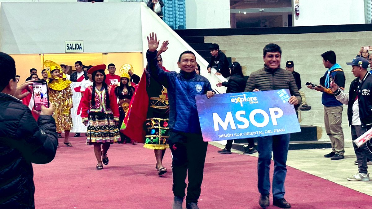Miles de jóvenes de diversos campos en #adventistasups son representados en #explore #upeu en su noche de inauguración #juntosyConectados <a href="/sehsups/">SEHS Perú Sur</a>