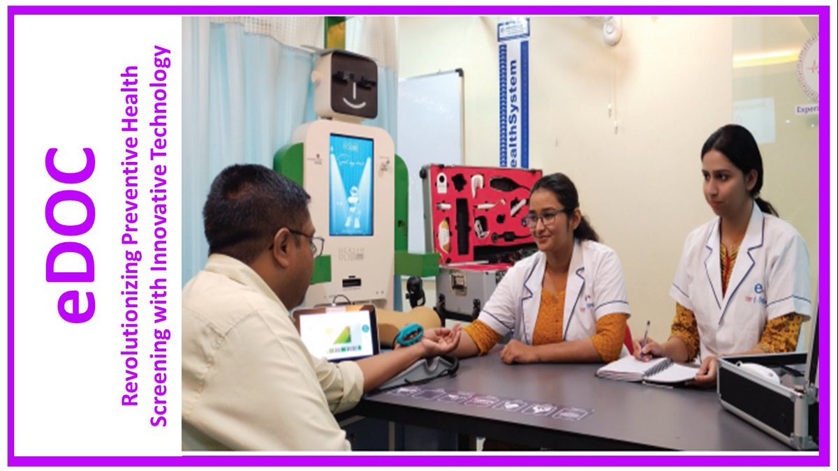 NirmalyaLabs's tweet photo. eDOC brings together the power of IoT devices, cloud-based technology, and online connectivity to revolutionize preventive health screening.#nirmalya #crm #healthcare #eDoc #ehs
https://t.co/T0PItHB1Sn https://t.co/eFGV2jEBY0