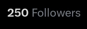 RittoDo's tweet photo. WE DID IT YOU GUYS!!!!!! WE FINALLY REACHED 250 FOLLOWERS!!!!!!!!! THANK YOU ALL SO MUCH FOR THIS OMG https://t.co/kFn1sK1b9m
