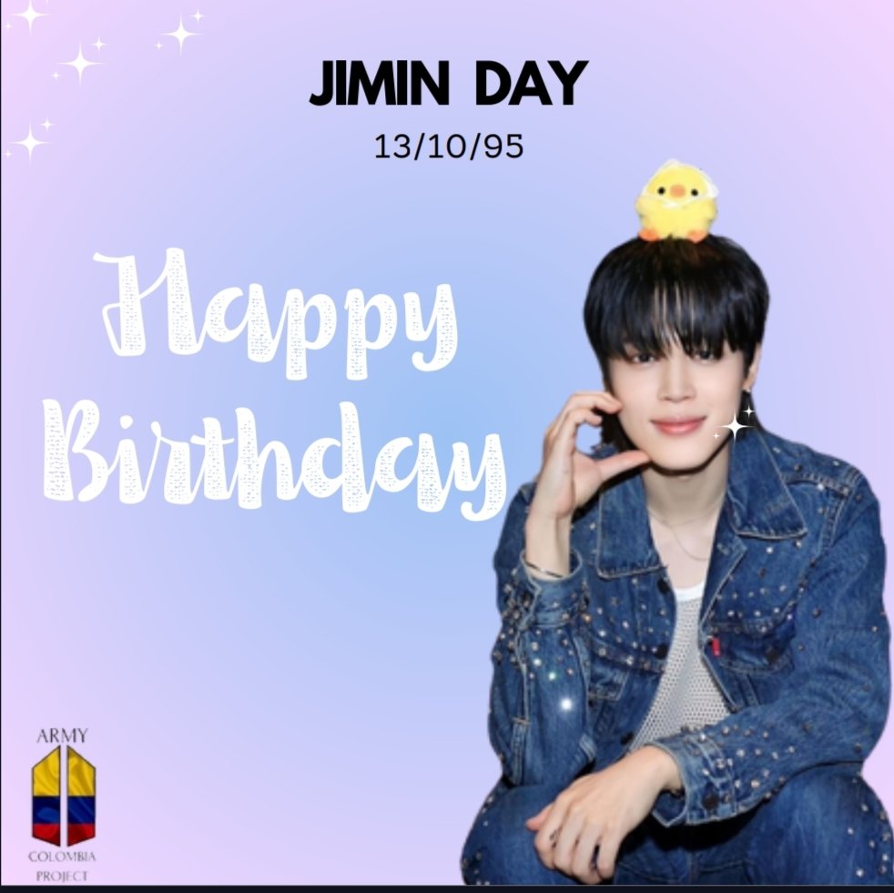 Armycolproject's tweet photo. #HappyJiminDay
#ItBoyBirthday
#OurHoneyJimin
#28YearsWithOurLove
#OctoberBlessingJimin
#1013Prince
#CutieSexyLovelyJimin
#AngelVoiceJimin
#DanceKingJimin 
#ProudOfOurSingerJimin
#ThankYouForBeingJimin
#WithJiminTillTheEnd
#우리의빛_우리의힐링_지민
#지민아_사랑해_여전히_앞으로도 https://t.co/xOvE9wgX3c