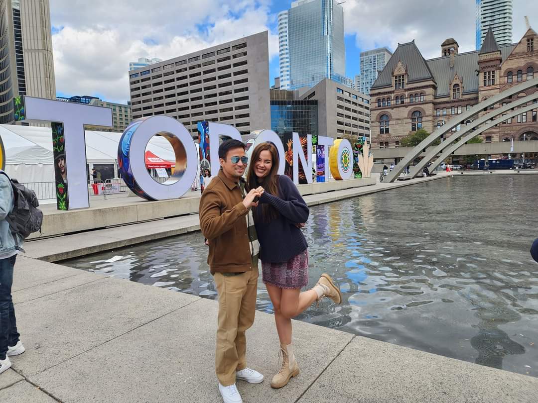 CatSamPh's tweet photo. Hello Toronto‼️

🚨  Catriona Gray &amp; Sam Milby are now in your area. Catch them live this Saturday October 14, 2023 7PM at Global Kingdom Ministries (Scarborough).

For 🎟 Call Marky Hugh or msg 416-574-4007 💖  @markyhughproductions_ 

#CatrionaGray
#SamMilby
#CatSam https://t.co/5VDykq76EE
