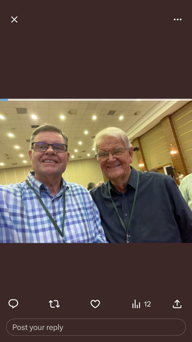 TerryVirgo's tweet photo. ⁦@bobrobertsjr⁩ is an extraordinary inspiration, motivated profoundly by Christ’s love &amp; with phenomenal energy &amp; capacity, he has been a huge blessing to Newfrontiers Global leaders. https://t.co/8h5YO2fUJh