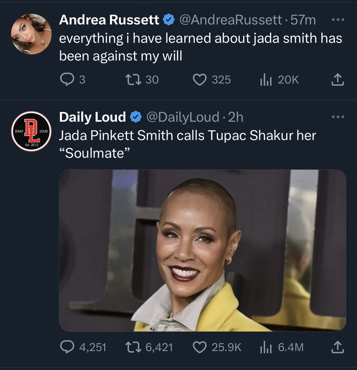 eeemmita's tweet photo. @AndreaRussett PLSSSS cuz why was this right under your tweet for me 😭😭😭 https://t.co/FzzVCHwog0