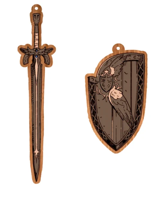 if we make wooden weapon charms like this for every ffxiv job are ppl interested?  