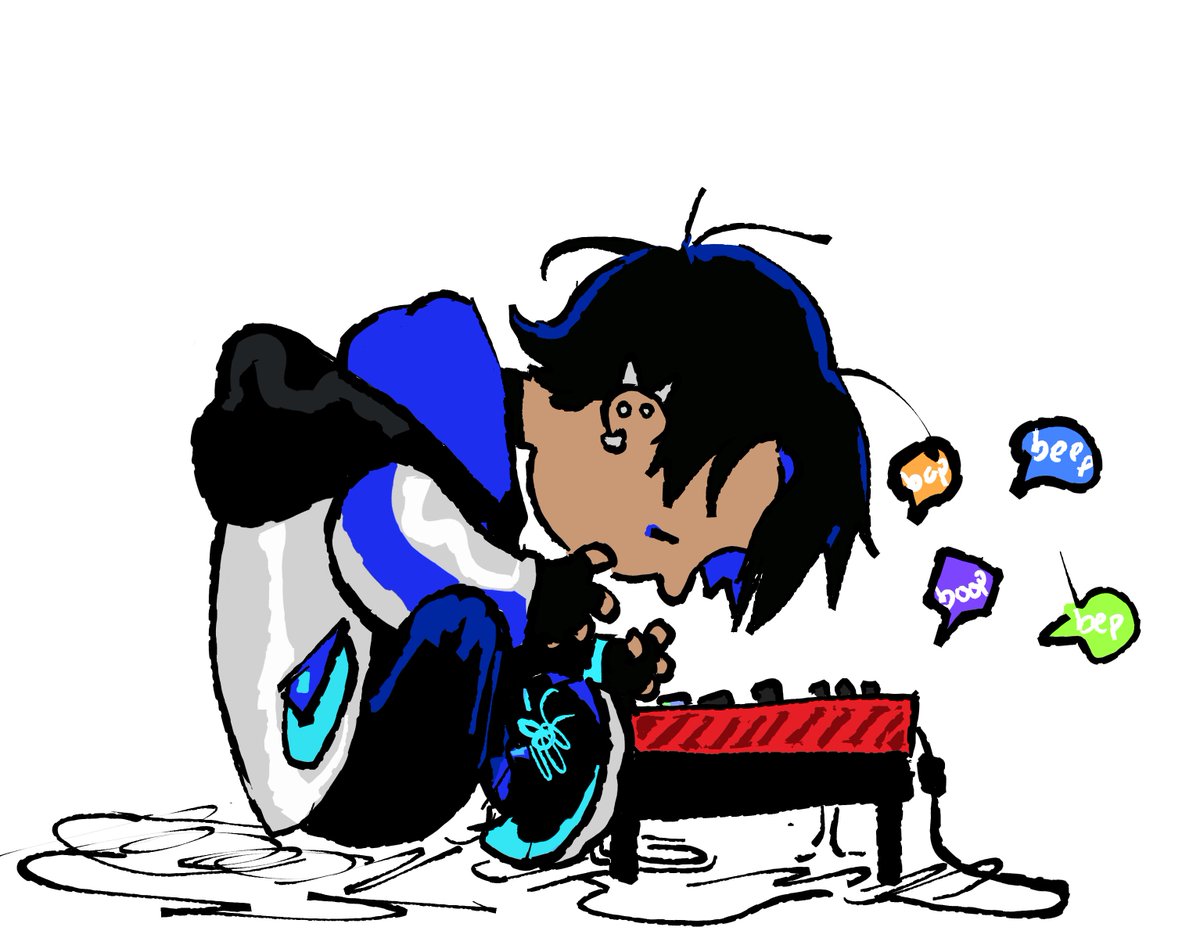 "I think music isn't just to hear. I think music is to feel"

Thank you  <a href="/angelamchong/">Angela C</a> ;w; #darkbluecART