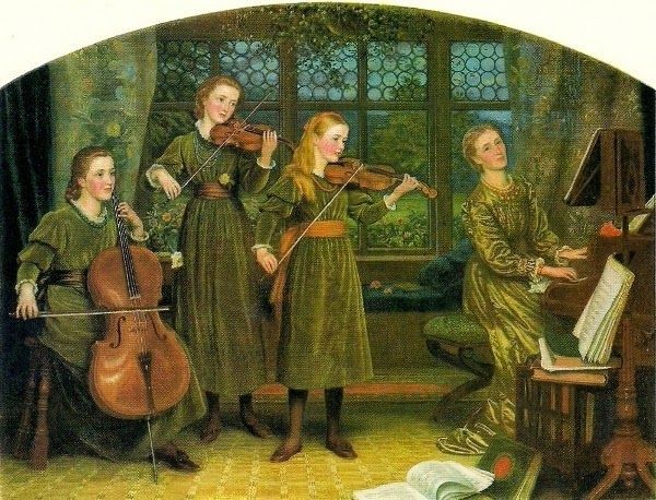 OrpheusL's tweet photo. Arthur #Hughes (1831-1915)
- The Home Quartette: Mrs Vernon Lushington and her Children (1883)
#musicpaintings #art #13ottobre #October13 #13octobre #13oktober #13Octubre #13outubro #Buongiorno #goodmorning #BuenosDias #bonjour #GutenMorgen https://t.co/goZXlJp0YB