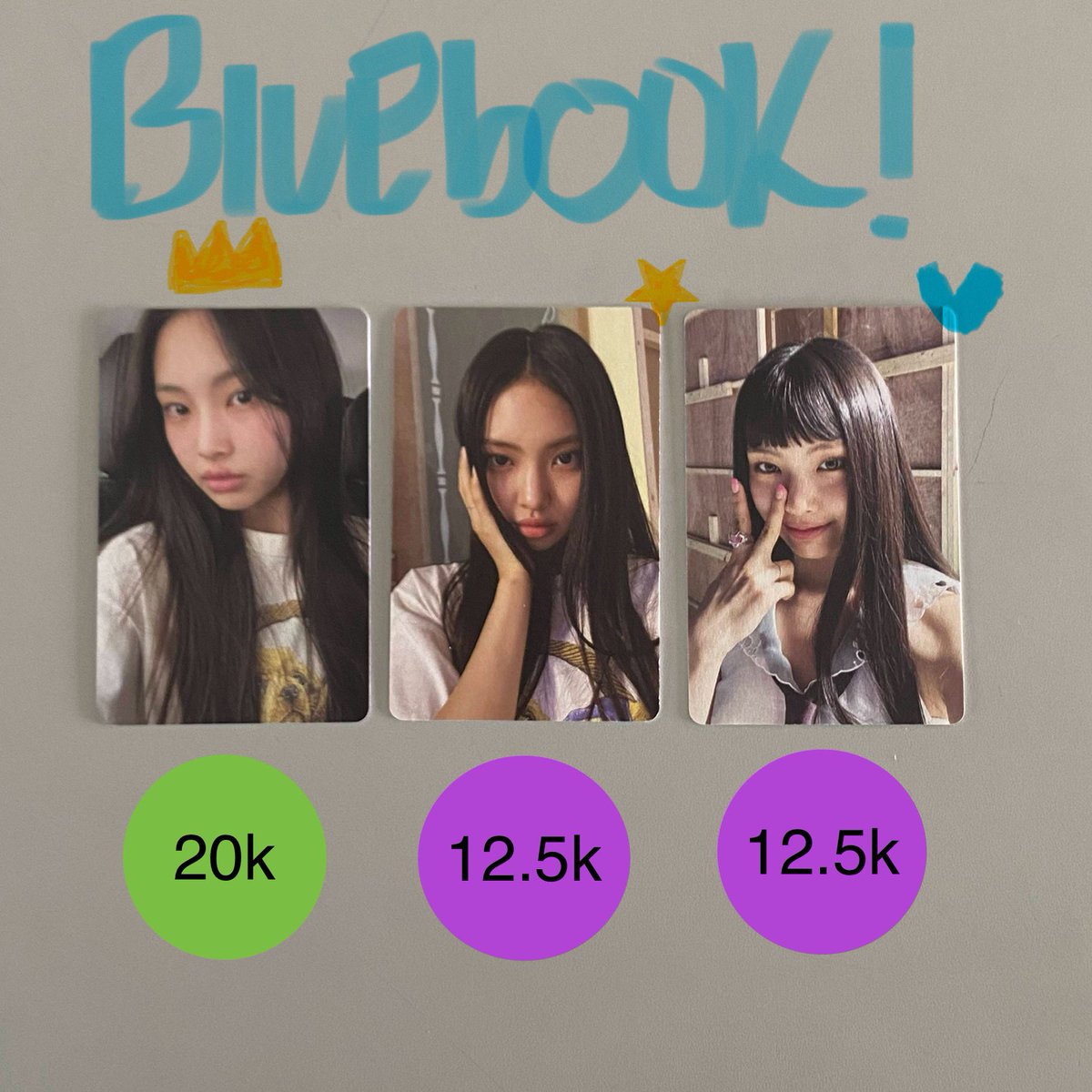 wts // willing to sell Hyein bluebook photocards! 📍 Depok, Indonesia 🇮🇩 (INA) ✅ keep event, good condition 🔗 link oren shp.ee/6qupm4m 😁 Dm for details #. haerin danielle hanni minji nj newjeans photocard wts hybe pcs checkout co kpop want to sale