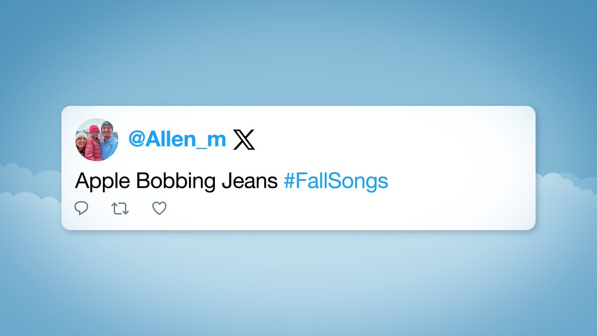 FallonTonight's tweet photo. Music to our ears. #FallSongs #FallonTonight https://t.co/pQbUxEA6dE