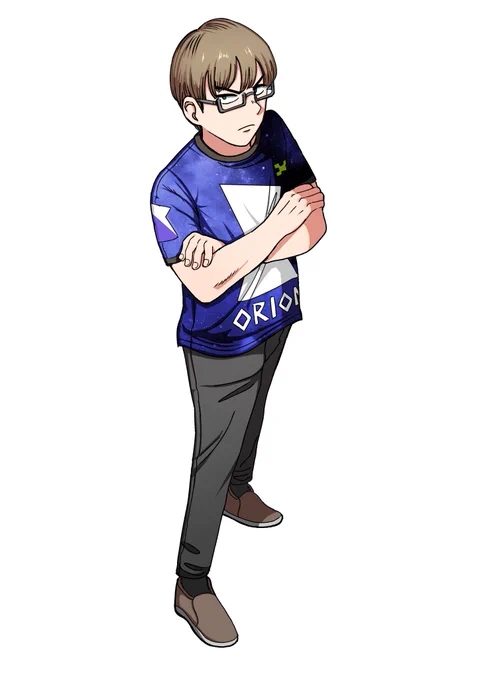同人誌版はPから始まる某ゲームの大会が元ネタなんですが、さすがにそのまま使うわけにもいかないので架空のゲームを考えています。このあたりの設定もバカほど凝っています(なので連載開始が遅れました…)