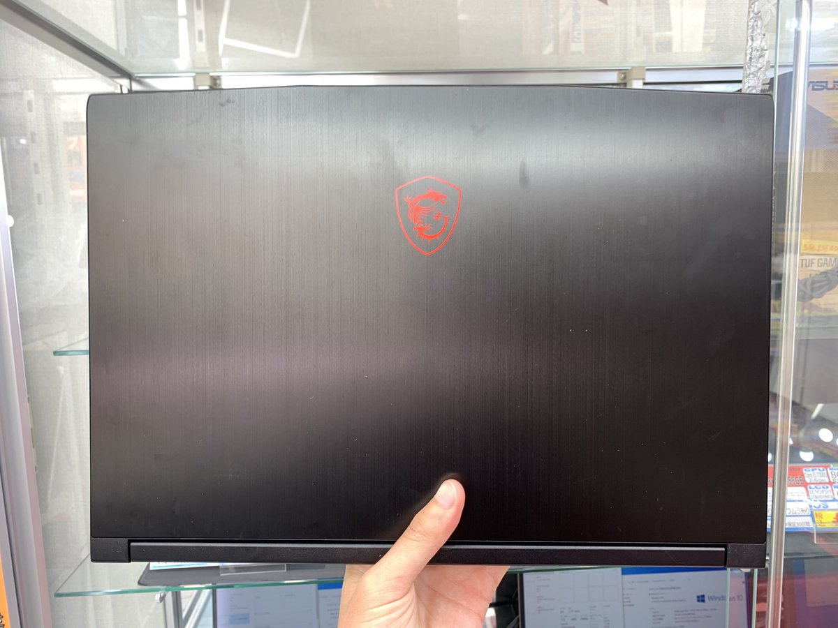 PCcomfullAKB4's tweet photo. 新入りゲーミングノート②
同じく10世代のMSI!こちらはよりガチ勢向けの6コア12スレッドに、RTX 3060💪
さらに、144Hz対応ディスプレイ付きで、ヌルヌル動く🕺ストレージも安心の大容量💕
現行ゲームもガンガン動かせちゃいます!!!
展示品限り!
#MSI #GF65 #ゲーミングノート #秋葉原 https://t.co/wDS1HLxsWH