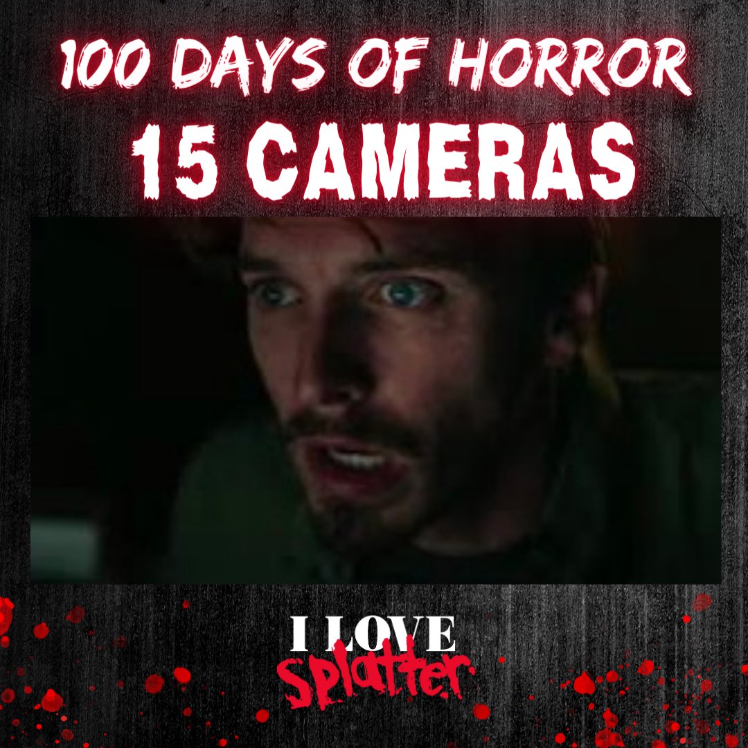 ilovesplatter's tweet image. #100DaysofHorror, Day 82: 15 CAMERAS (2023), Directed by Danny Madden. This was a pretty good way to wrap up (one would assume) the trilogy! I like how it evolved from the previous 2 films into something different; showing how an obsession with true crime can be all-consuming ⬇️