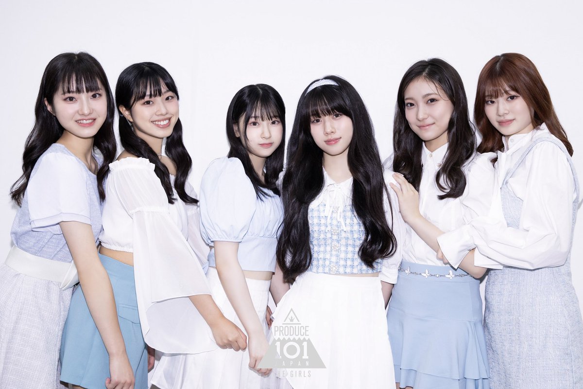 produce101jp_'s tweet photo. [📸] ビハインドフォト 公開 *໒꒱⋆

Cool Girls ⁺˳✧

#及川里桜 ✧ #岡村菜那 ✧ #桜庭遥花
#高見文寧 ✧ #会田凛 ✧ #新澤実華    

▽ IZ*ONE ♫ 好きと言わせたい
https://t.co/mcR1SD3Ii5

#日プガールズ #日プ #LEAPHIGH
#Lemino #レミノ #毎週木曜21時レミノ配信中 https://t.co/dgg5HON5Ov