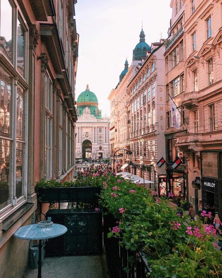 ElfieNeuberger's tweet photo. Good morning from
Vienna💙🎶
Happy Friday💗🌺
#Kohlmarkt https://t.co/XjXsrof0wd