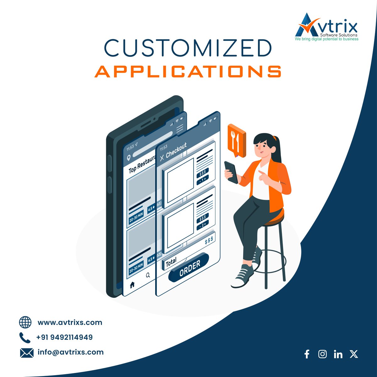 AvtrixSoftware's tweet photo. Looking for mobile app developers!

Our proficient developers deliver custom applications as per your specific requirements.

#CustomappDevelopment #AppDevelopment #AppDevelopers #CustomAppDevelopers #SoftwareServices #Softwarecompany #AvtrixSoftwareSolutions #Hyderabad #Uppal https://t.co/6iVG00bqy0