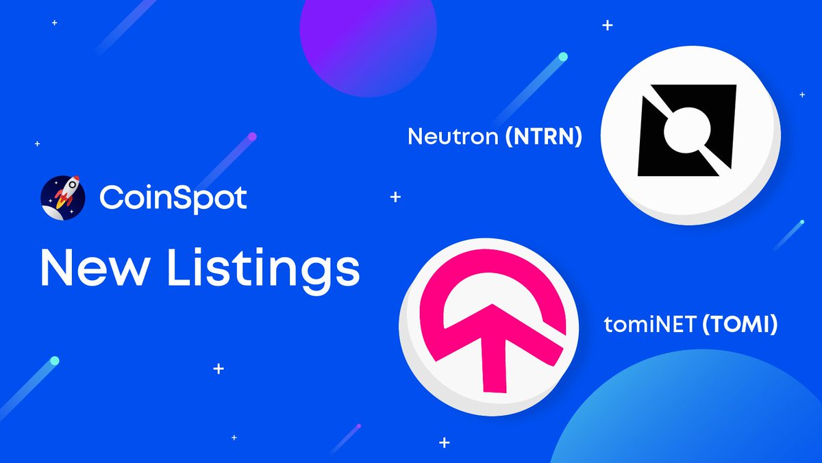 We have just listed tomiNET (TOMI) &amp; Neutron (NTRN)!

Repost for the chance to win $100 of TOMI or NTRN 💸

Happy trading!
