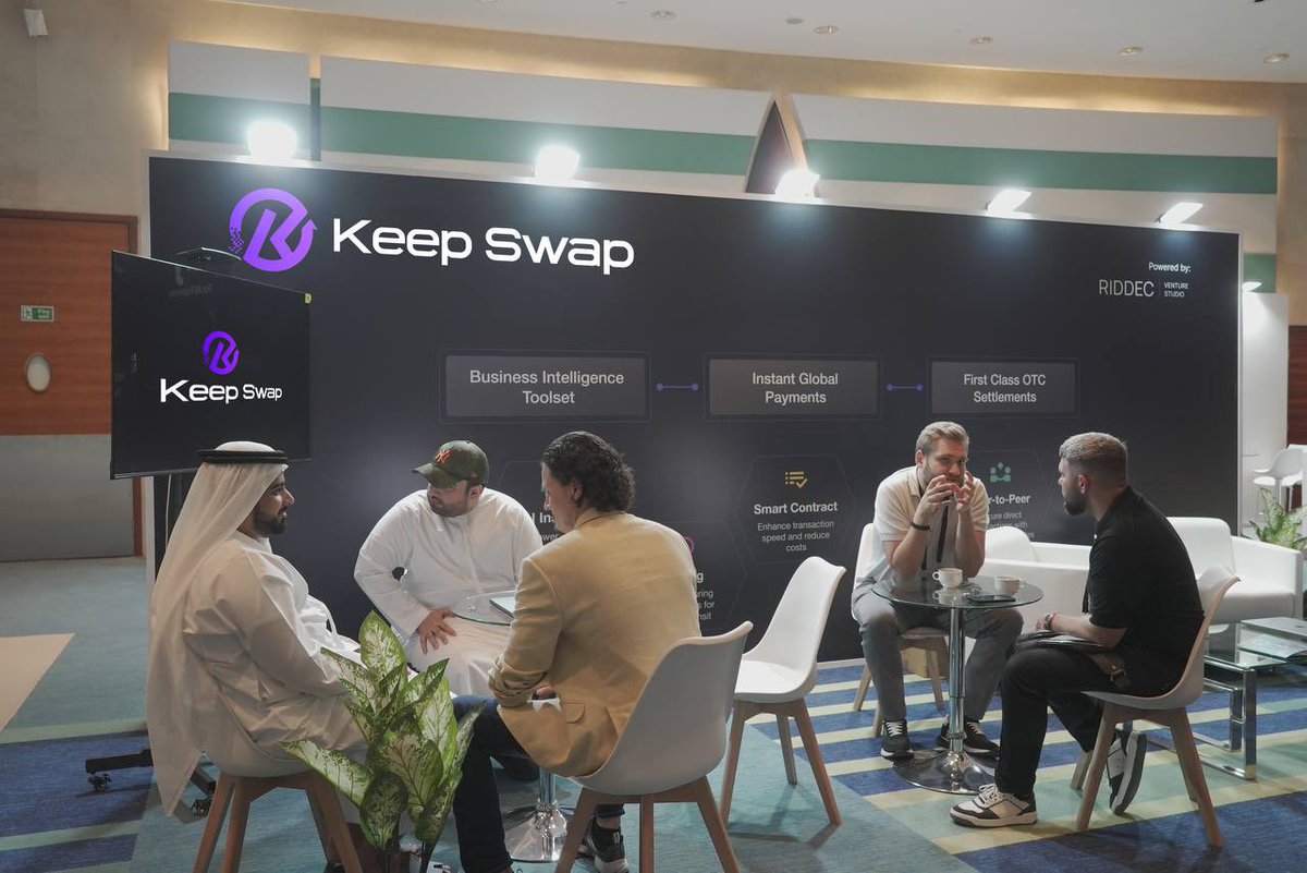 Breaking barriers at the Future Innovation Summit in Dubai! 🌍
🚀 KeepSwap is making waves with its cutting-edge solutions. 
Join us on this journey of innovation and discovery.💡💼 
#KeepSwap #Dubai