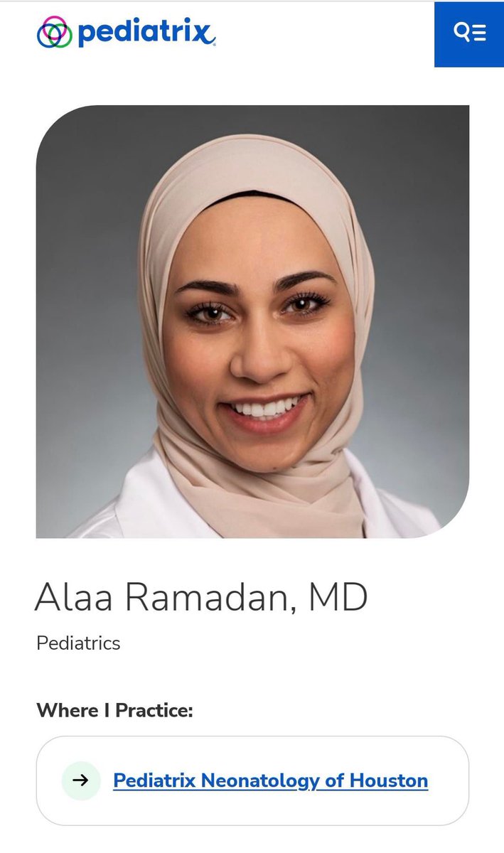 StopAntisemites's tweet photo. Houston based pediatrician Alaa Ramadan believes Israel, not Hamas, are terrorists.

Despite Hamas terrorists burning and beheading BABIES, and admitting to raping children. Except she claims that’s all a lie.

Can you imagine taking your Jewish newborn to this woman!? https://t.co/sA9DWyXNGU