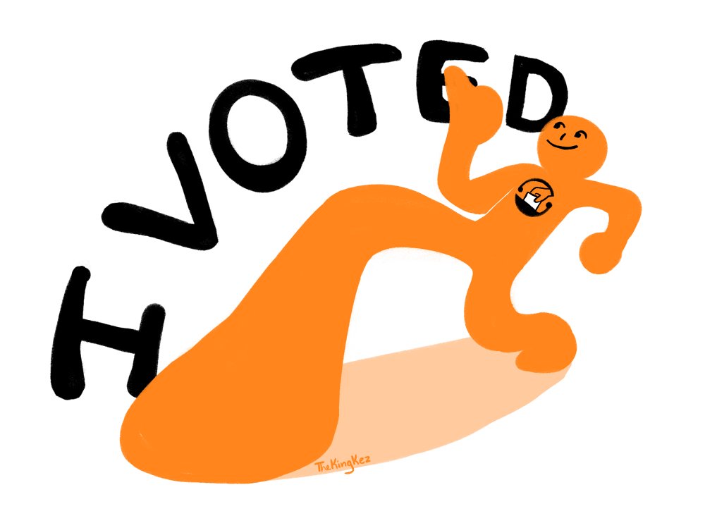 TheKingKez's tweet image. do it for the funky orange man