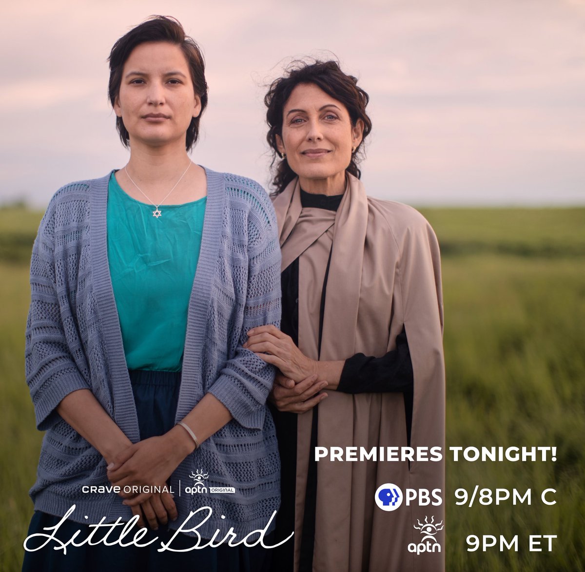 American audiences, don't miss the incredible story of connection and self-discovery as Bezhig Little Bird begins to find her lost family and put the pieces of her fragmented past back together, premiering tonight at 9/8c on the @PBS App, and on @APTNtv in Canada 9 PM ET.