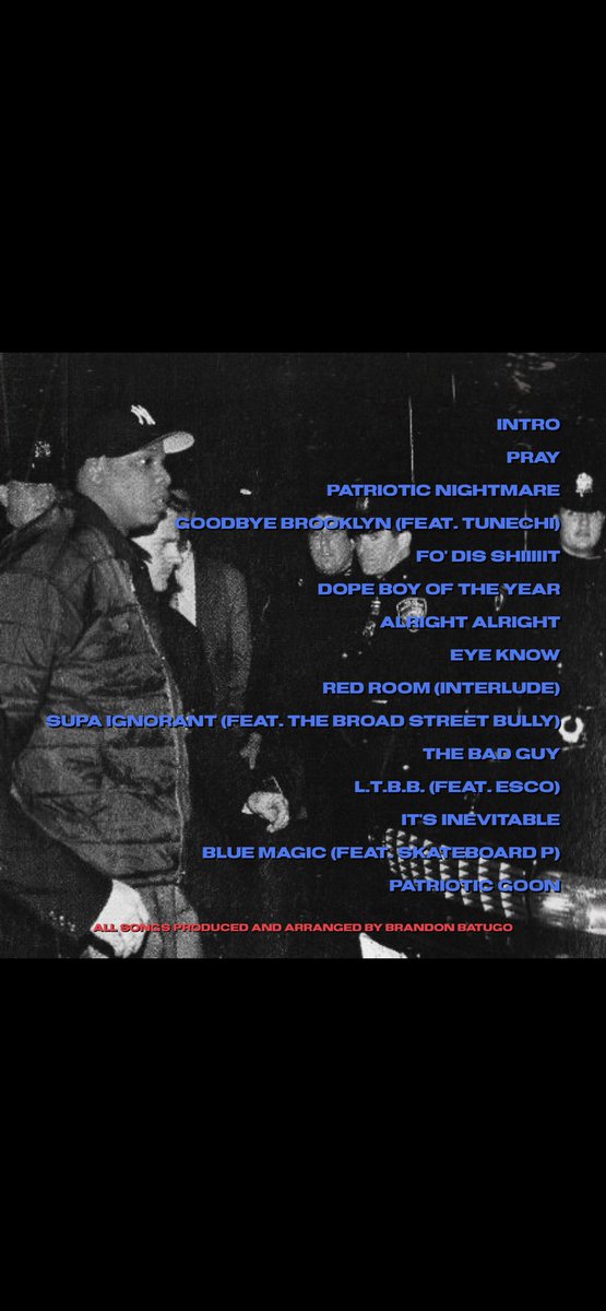 PATRIOTIC GOON
(a passion project by BRA/\/DILLA)

OUT NOW.
[X, YouTube, BandCamp, and SoundCloud]