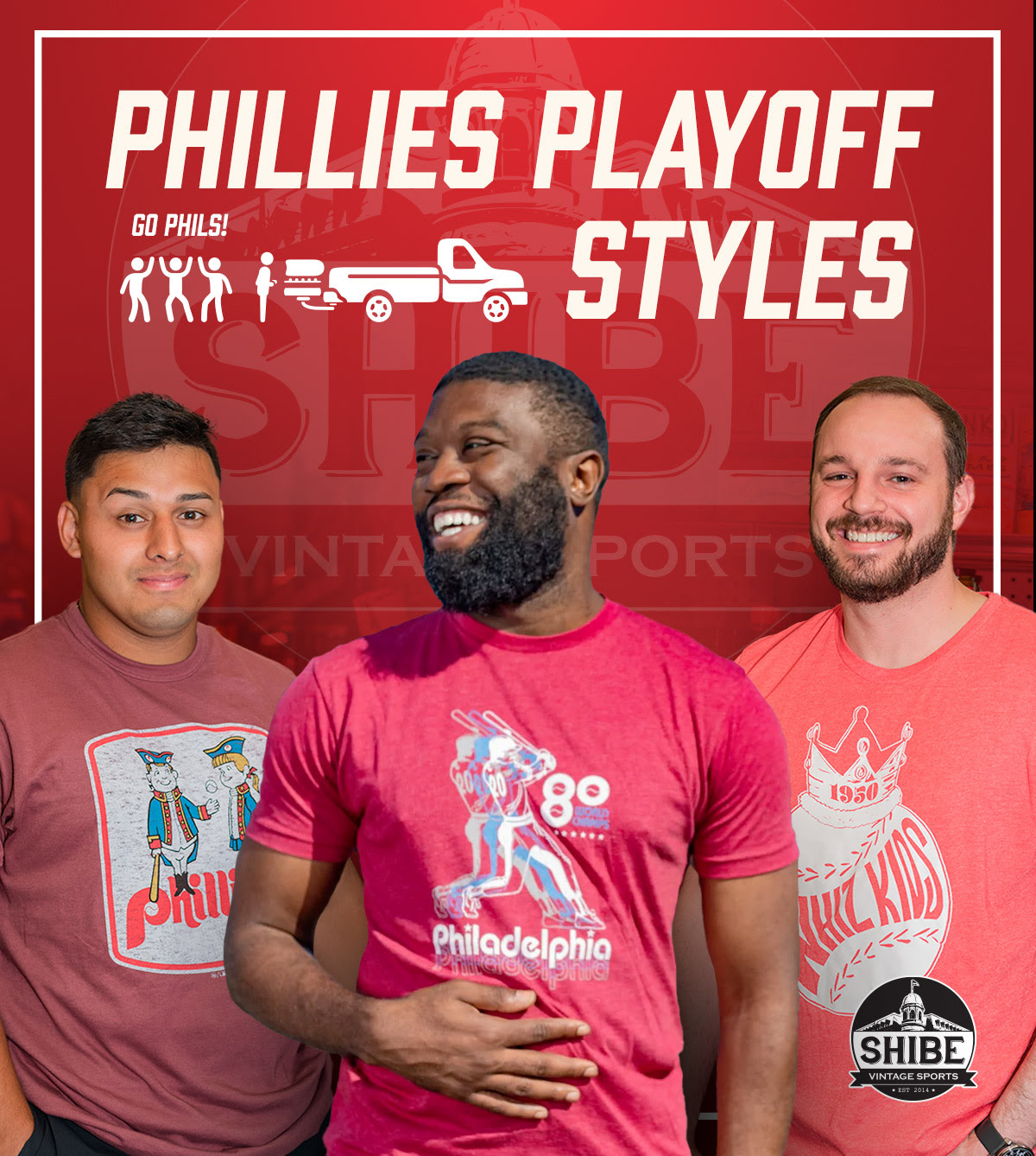 Shibe Vintage Sports on X: NLCS starts Monday!!! Get your Phillies gear  now!🚩  / X