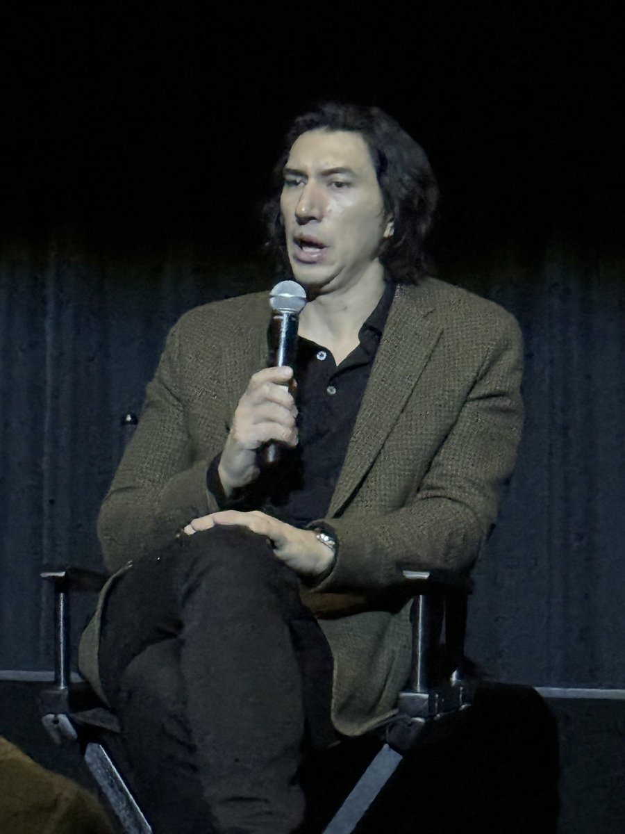 NextBestPicture's tweet image. Shots from tonight’s Q&amp;amp;A for FERRARI with director Michael Mann and stars Adam Driver, Penélope Cruz &amp;amp; Gabriel Leone

The film will close out #NYFF61 tomorrow night! #FilmTwitter