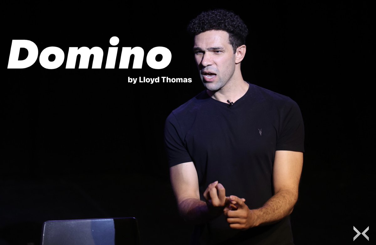 CleverTheatre's tweet photo. #BoxFest is happening next week! Celebrate our latest season with 3 plays in one day!

'Domino' is a new one man show written &amp; performed by @lloydythomas, directed by @IqqyKhan. An emotional journey about dual heritage, choice and family.

Get your tix at https://t.co/UQsZL54zdH https://t.co/Xri4zN41rI