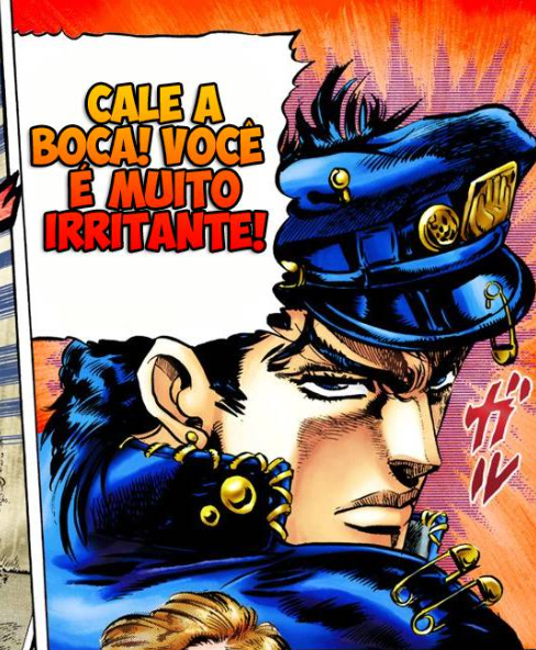 Como prometido, trouxe a abertura de Jojo Stardust Crusaders