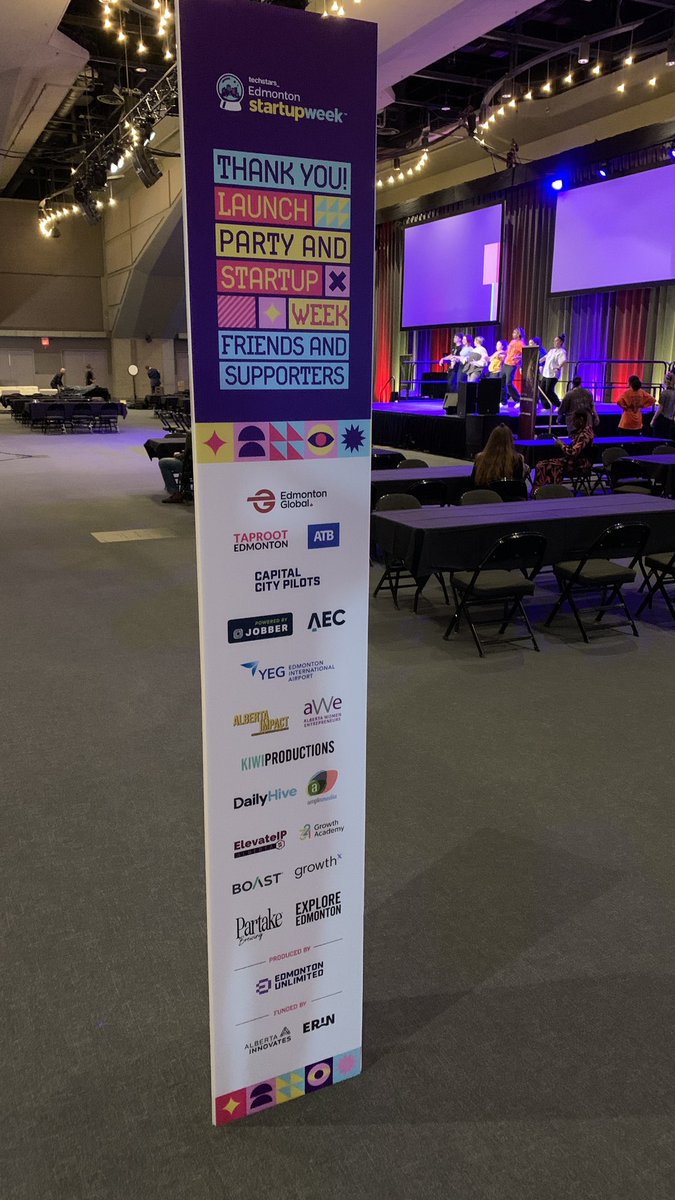 Launch Party 14 and all of @YegStartupWeek wouldn’t be possible without our friends and supporters. 

A toast to you 🥂