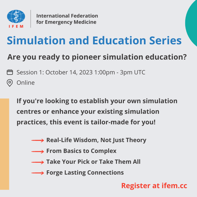 It's not too late to register for Session 1 - Introduction to human factors and the theoretical framework supporting simulation Dive into this comprehensive series that delves into the heart of developing and operating simulation centres. Register: bit.ly/48KdIhZ