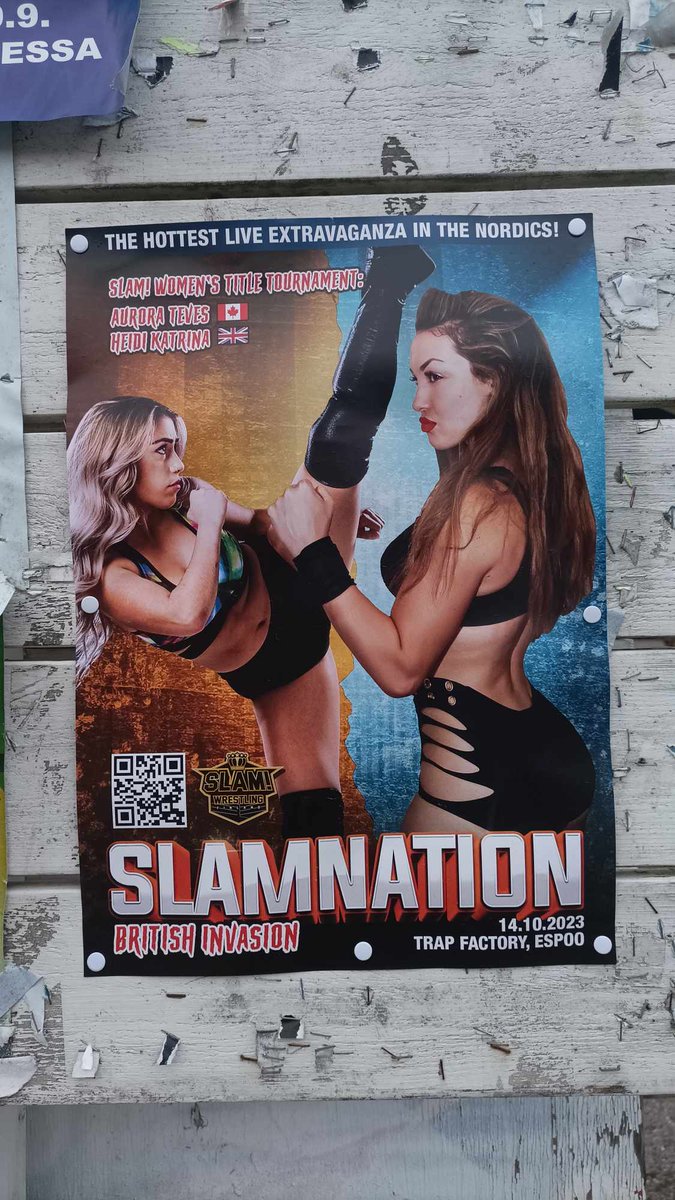 Welcome back, Heidi. As excited as I am for you to make your return, this win is mine. 

Tickets: events.liveto.io/events/slamnat…

#TheBritishInvasion  #WomensWrestling
#SLAMWrestling #Slamnation