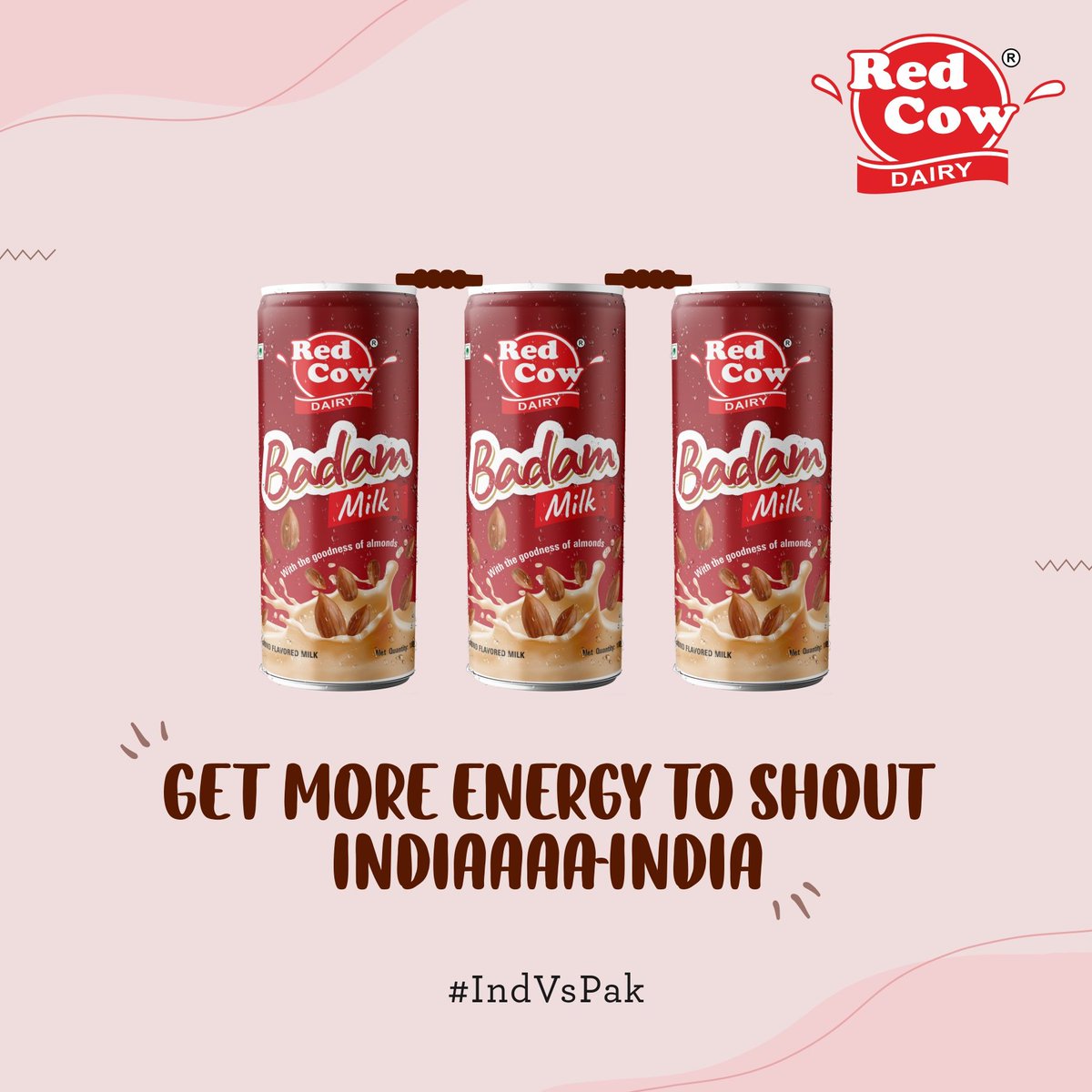 Energy, powered by Red Cow Flavoured Milk!

#IndiavsPakistan #WorldCup #India #Cricket #RedCowDairy #IccWorldCup2023 #RedCowDairyWorld #KolkataDairies #KolkataCity #KolkataSutra #FoodLover #KolkataBuzz #KolkataBloggers #KolkataTimes #BengaliCuisine #BengaliFoodie #Kolkata_ig