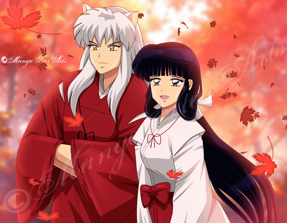 🍁Autumn 🍁
#犬夜叉 #inuyashafanart #inkyo #kikyo #inuyasha #inukik #painttoolsai