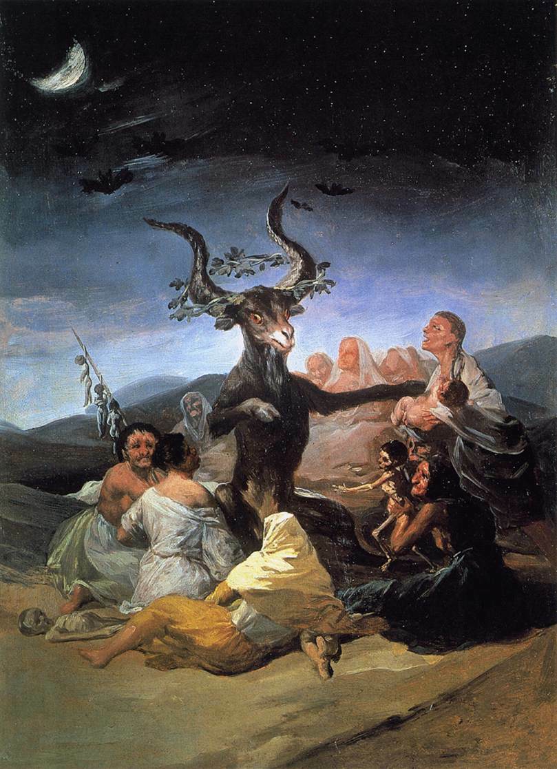 Witches Sabbath, 1789 wikiart.org/en/francisco-g…