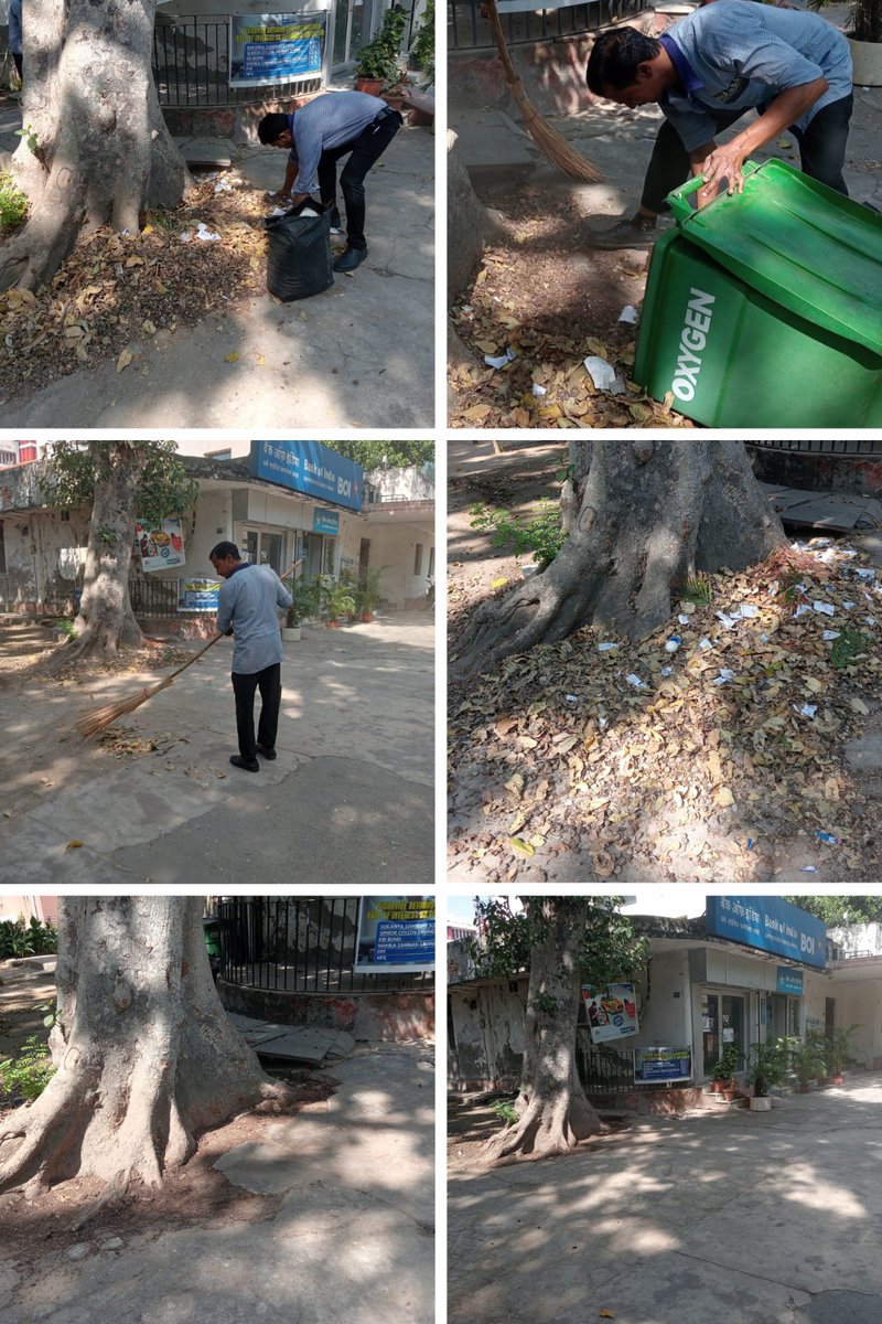 hudcolimited's tweet photo. #swachhbharatcampaign3.0 

#shramdaanforswachhata being carried out at #hudcocorporateoffice

#SwachhBharat
#SwachhataHiSeva2023 
#SHS2023
#GarbageFreeIndia 
@SwachhBharatGov 
@MoHUA_India https://t.co/eStJtmi2W2