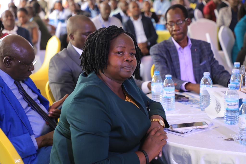 URAuganda's tweet photo. "I am tasking URA to secure a 20% Tax to GDP ratio within another two years. There is no way a mature country such as Uganda should have to go through the humiliation of borrowing.

As @mofpedU, we additionally urge you-the URA to facilitate government's job creation efforts for our youth." 

- Remarks from the Minister for Finance, Matia Kasaija during his presentation at URA Digital Strategy Launch happening now in Nakawa- NIP Grounds.

#URADigitalStrategy
#URAWay