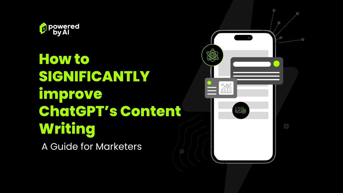 "100,000 ChatGPT prompts" - sounds great but do they actually work? Not really.

In our latest video, we show you how to get get the best out of ChatGPT using optimised prompts (that actually work). 

youtube.com/watch?v=RiLkIY…

#AI #ChatGPT #aitools #ArtificialInteligence