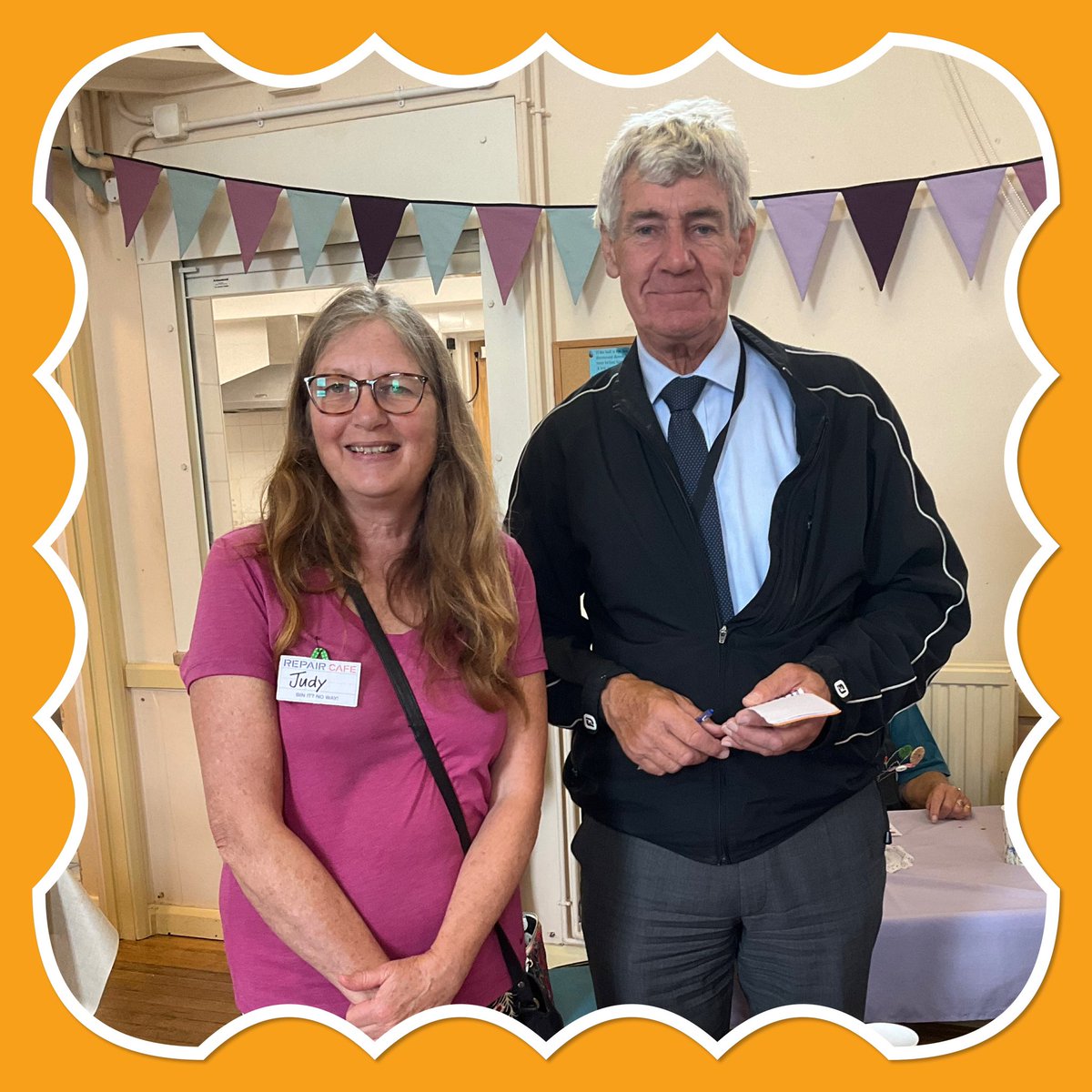 RepairHayling's tweet image. We also had the pleasure of meeting local councillor Lance Quantrill.