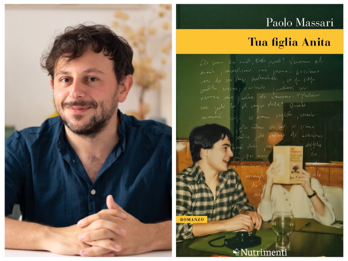 Felici di farvi leggere in anteprima le prime pagine di un debutto che non lascia indifferenti

«È troppa tanta bellezza per una morta, per la morte» 

“Tua figlia Anita” di <a href="/paomassari/">Paolo Massari</a> (<a href="/Nutrimenti/">Nutrimenti edizioni</a>) è in libreria da oggi

lucialibri.it/2023/10/13/tua…

<a href="/a_saba78/">AnnaSaba©️#VersiPerMe</a> <a href="/seastar1414/">giovanna tomai </a> @LaRos35