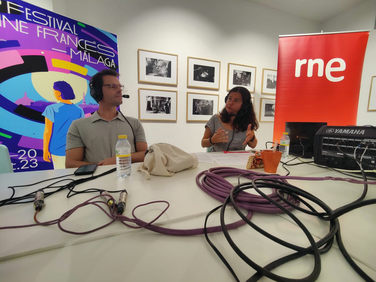 LGTorres_rtve's tweet photo. Ya puedes escuchar el programa especial que hemos realizado para @radio5_rne Málaga desde la @AFMalaga por el inicio de la 29 edición del Festival de Cine Francés de Málaga @fcfmalaga
👇🏻📻
https://t.co/yFnM6pC3EX https://t.co/xHMN4mlrMN