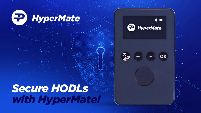 #HODLing is a way of life, and HyperMate is the key to a secure crypto journey! 🔐

With military-grade encryption and biometric authentication, we ensure the top security measures for your crypto assets! It's time to experience safe #HODLs with #HyperMate! 🤩