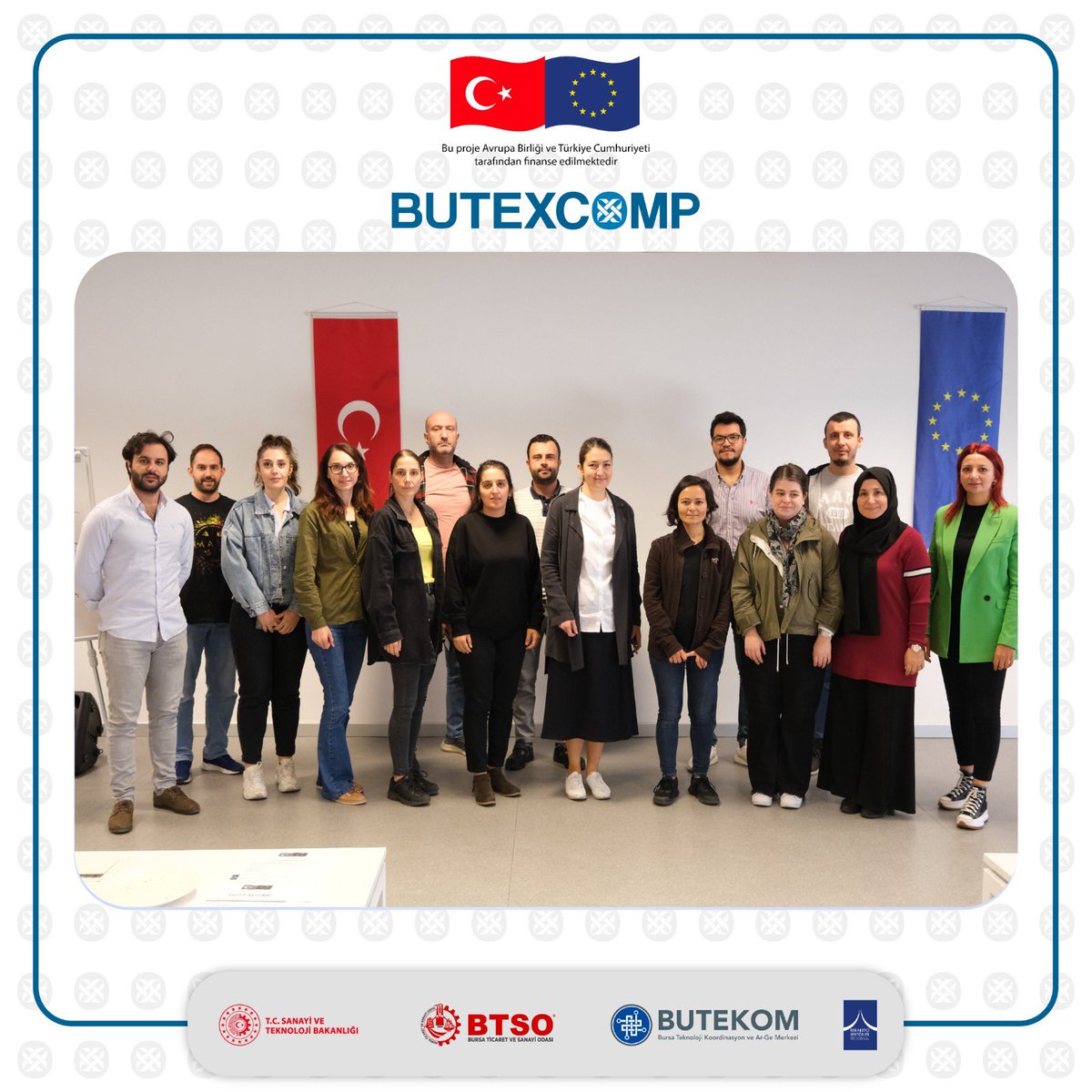 BuTexComp's tweet photo. Doç. Dr. Hatice Aylin Toprakçı tarafından ‘Akıllı Tekstiller/Giyilebilir Elektronikler’ konu başlığında BUTEKOM’da gerçekleşen eğitimimizi başarı ile tamamladık.
#butexcomp #tekstil #elektronik https://t.co/JaHC4G5o5O