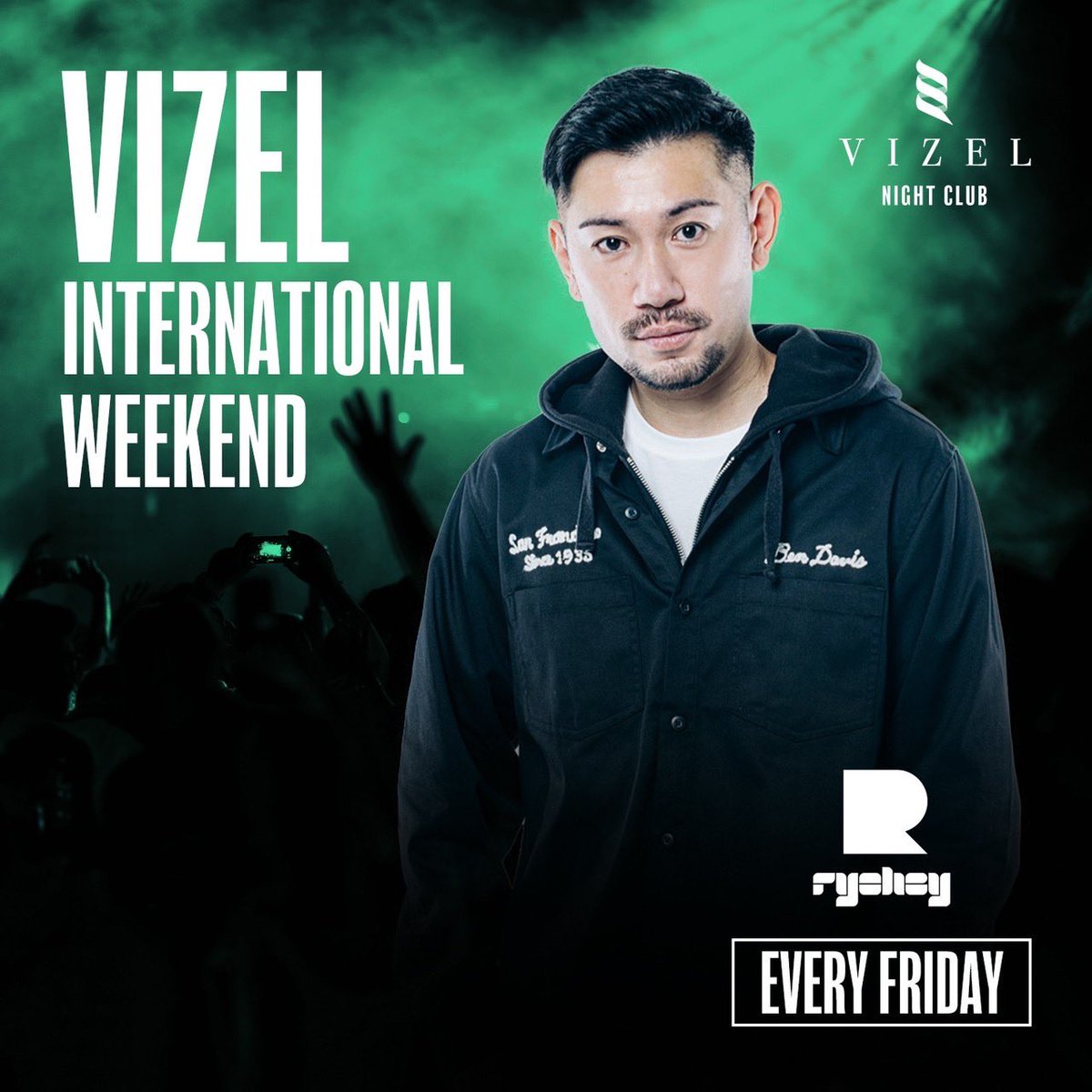 clubvizel's tweet photo. 10/13(金) "VIZEL INTERNATIONAL WEEKEND" 
#nightclub #shibuya  #nightclub  #partytime #dancemusic #nightlife #club #ナイトクラブ #ナイトスポット #渋谷 #クラブ #clubvizel https://t.co/KjgAYFcltZ