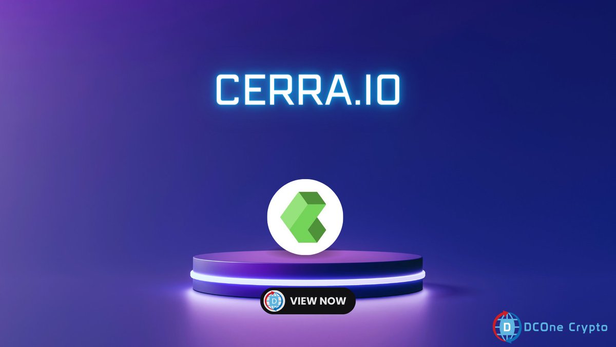 DCOneCrypto's tweet photo. ๐ We've list #cerra.io the @DCOneCrypto
https://t.co/AnbaWv9dQD is strategically entering the realm of cryptocurrency derivatives and peer-to-peer lending within the Cardano network
๐ https://t.co/GExDWgd516
Read more: @Cerra_io
#cardano #ada #dconecrypto #cerra #ecosystem https://t.co/T9qcoKxuUI