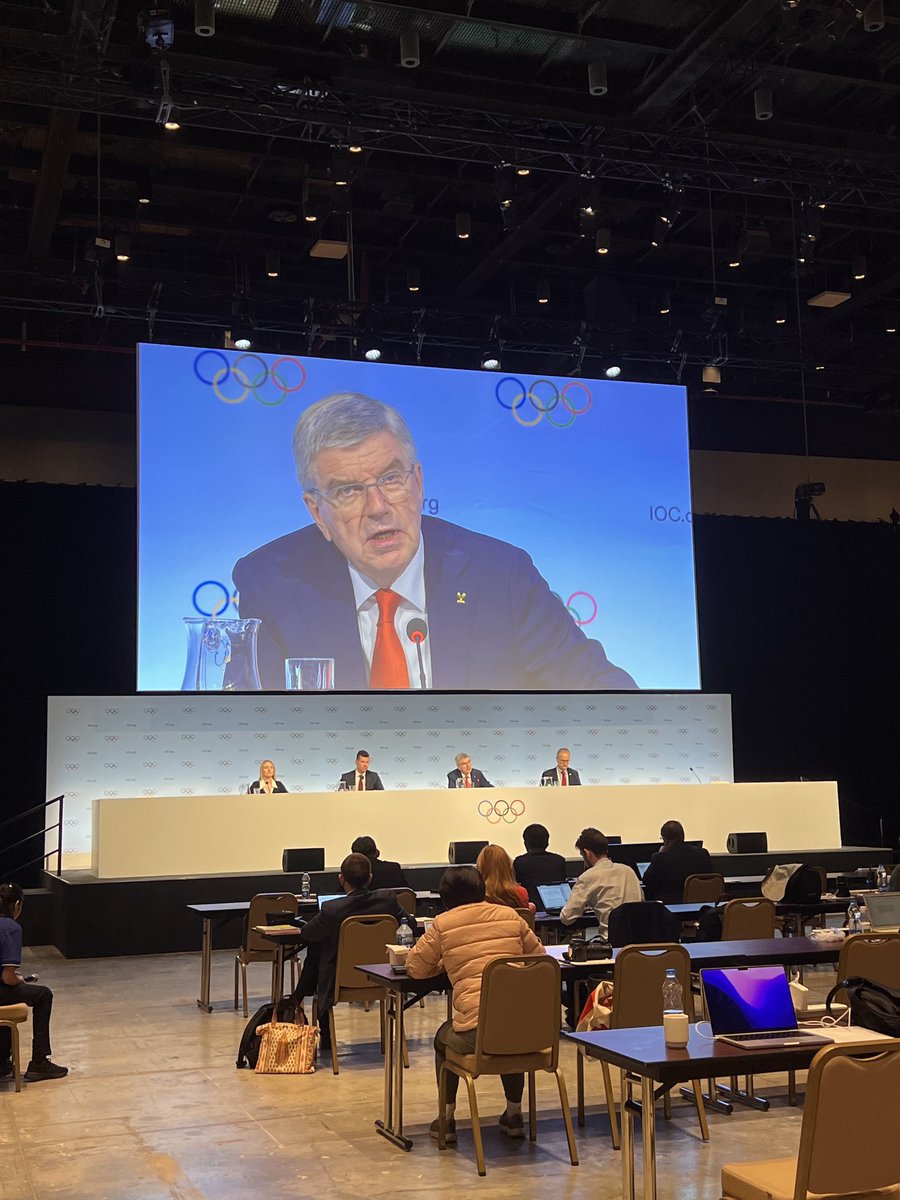 Non_rights's tweet image. Olympic family is in Maximum City, Mumbai… #IOCSession #IOC #Mumbai #141stIOCSession