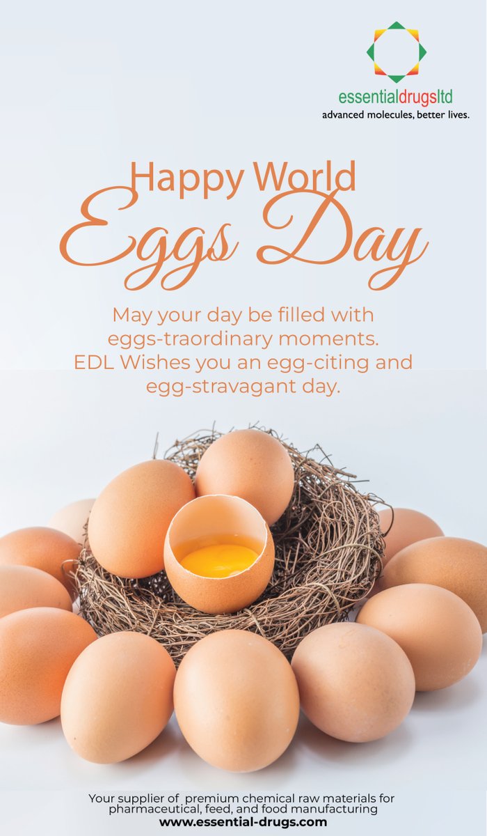 EDLKenya's tweet photo. Celebrating World Egg Day 🥚
#EggDay #WorldEggDay #EDL #FEED #LAYERS #EGGS https://t.co/vv71krPPo5