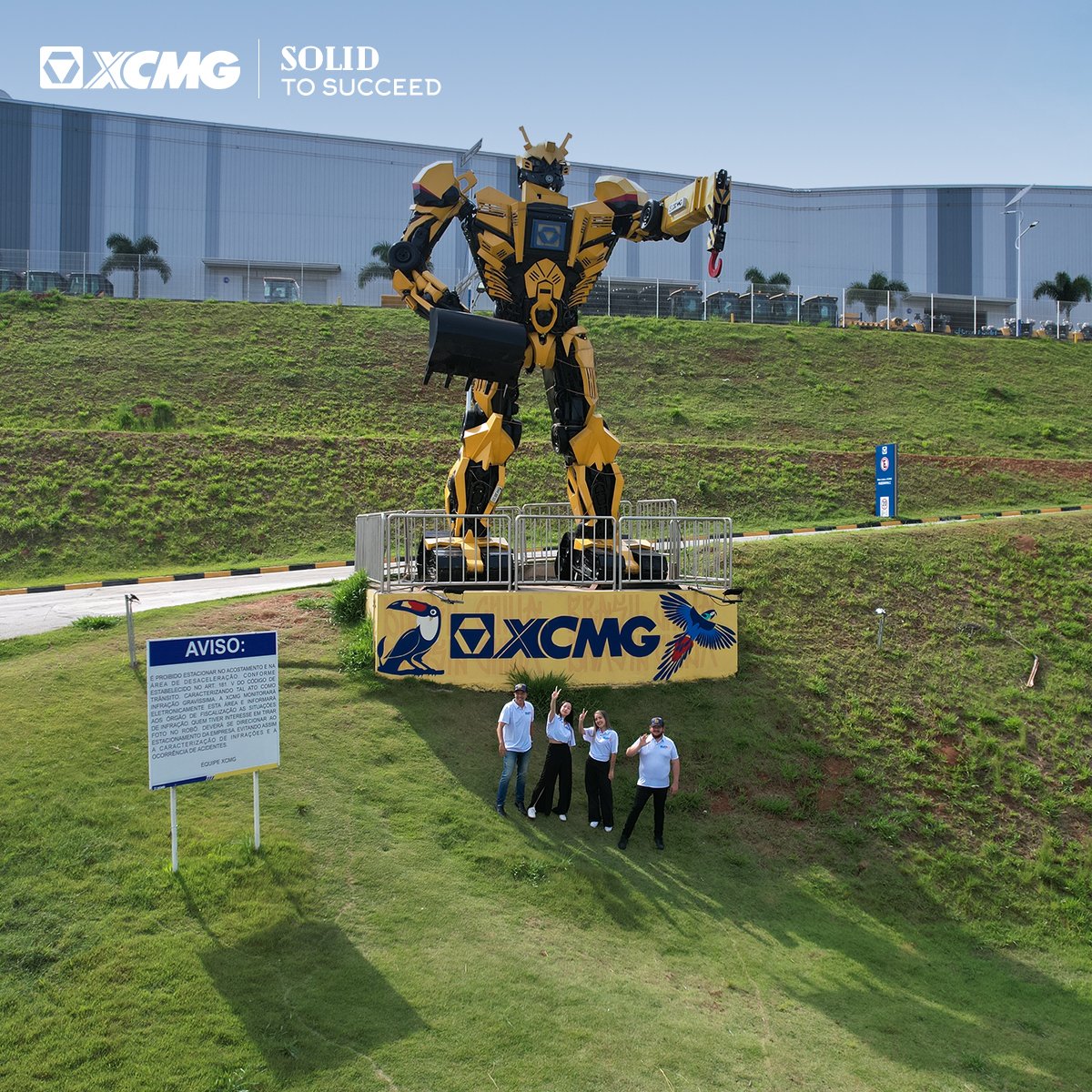 XCMGGroup's tweet photo. Check it out, the awesome Brazil team has been assembled at XCMG Brasil Indรบstria!
Stay tuned for more fun updates! ๐๐
#XCMGapprentice
#XCMGapprenticeS8
#XCMGGlobal
#XCMG
#SolidtoSucceed
#Brazil https://t.co/BYOR9h7FIS