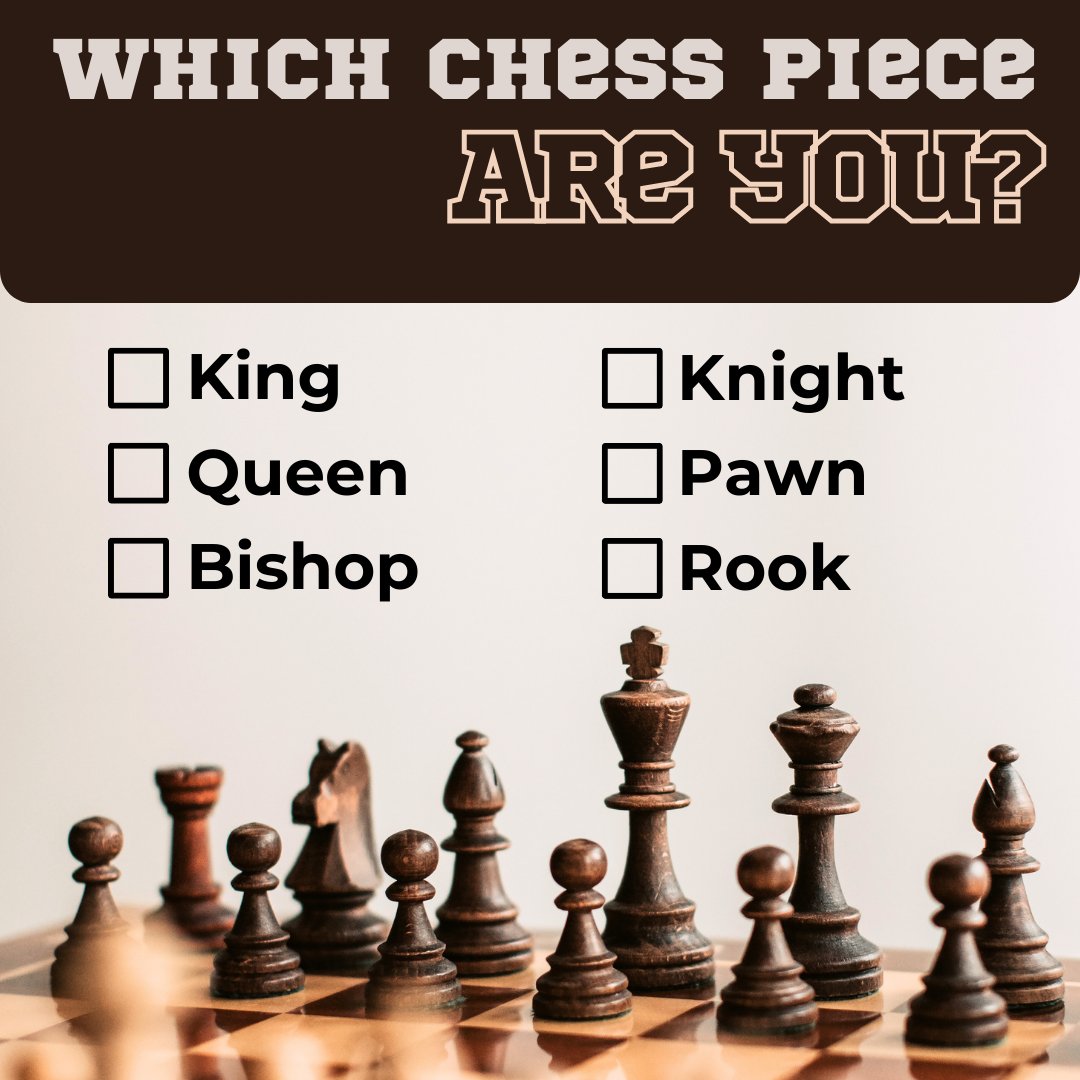 In the grand theatre of life, we each play a role as unique as the chess pieces on a board. Which piece resonates with your journey? 👉 Share your choice below in the comments 
#LifeChessboard #PersonalityTraits #DiscoverYourself #ChessPieces #RealLifeRoles #UnravelYourStory