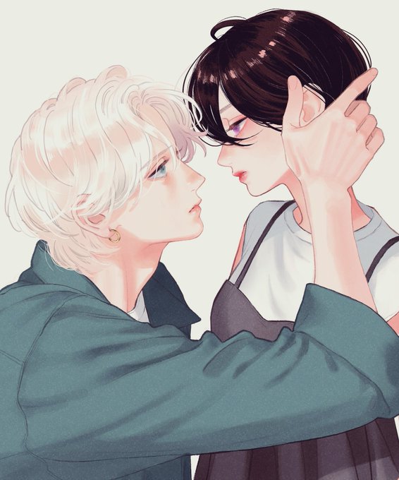 「eye contact hetero」 illustration images(Latest)｜4pages
